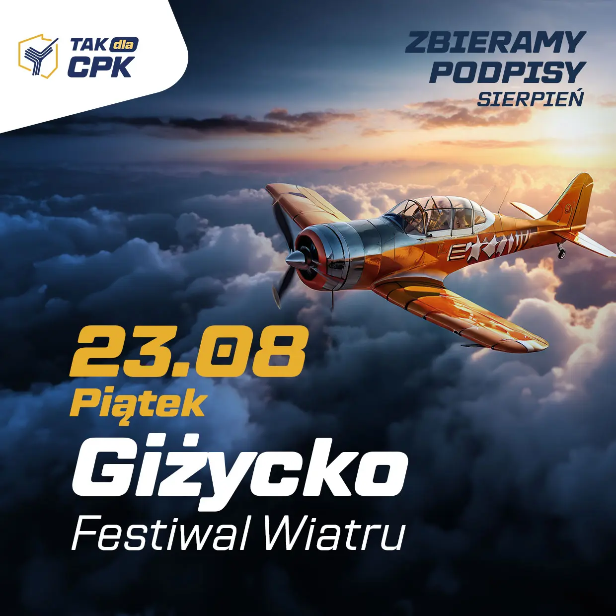 TakDlaCPK - Akcja Zbierania Podpisów